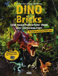 Buchcover Dino Bricks Die faszinierende Welt der Dinosaurier vom Heel Verlag