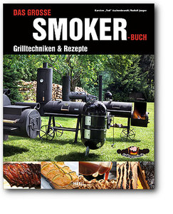 Buchcover Das große Smoker Buch Grilltechniken & Rezepte vom Heel Verlag