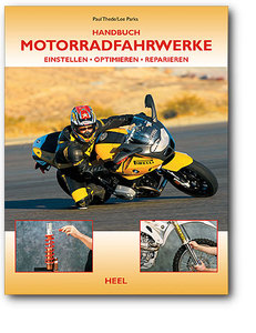 Buchcover Handbuch Motorradfahrwerke | Heel Verlag