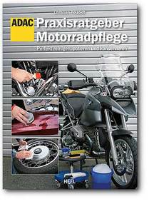Buchcover Praxisratgeber Motorradpflege | Heel Verlag