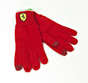 Artikelbild Original Ferrari Handschuhe rot - Unisex | Heel Verlag