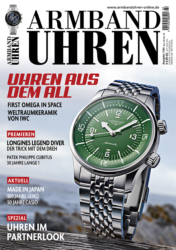 Magazincover Armbanduhren Magazin 7/2024 | Heel Verlag