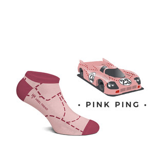 Cover Heel Tread - Sneaker Socken Pink Pig | Heel Verlag