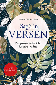 Cover Sag´s in Versen | Petersberg Verlag