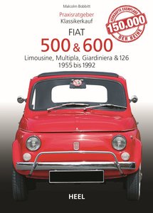 Buchcover Praxisratgeber Klassikerkauf: Fiat 500 & 600 | Heel Verlag