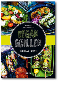 Buchcover Vegan Grillen vom Heel Verlag