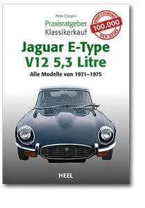 Buchcover Praxisratgeber Klassikerkauf: Jaguar E-Type V12 | Heel Verlag