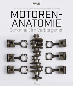 Buchcover Motoren-Anatomie: Schönheit im Verborgenen | Heel Verlag
