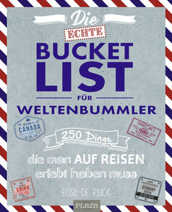 Buchcover Bucket List für Weltenbummler | Heel Verlag