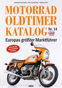 Buchcover Der Motorrad Oldtimer Katalog Nr. 14 | Heel Verlag