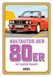 Cover Quartett Kultautos der 80er. | Heel Verlag