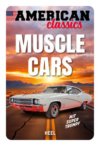 Cover Quartett Muscle Cars | Heel Verlag