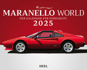 Cover Kalender Maranello World 2025 | Heel Verlag