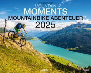 Cover Kalender Mountain Moments Mountainbike-Abenteuer 2025 | Heel Verlag