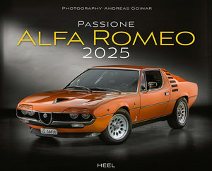 Cover Kalender Passione Alfa Romeo 2025 | Heel Verlag