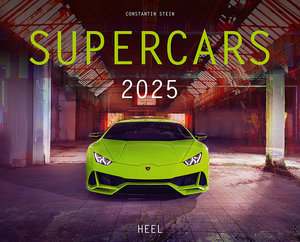 Cover Kalender Supercars 2025 | Heel Verlag