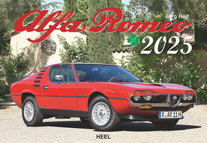 Cover Kalender Alfa Romeo 2025 | Heel Verlag