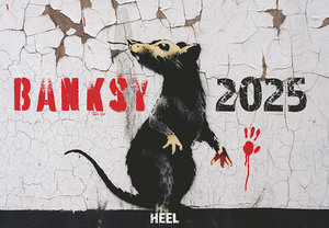 Cover Kalender Banksy 2025 | Heel Verlag