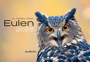 Cover Kalender Eulen 2025 | Heel Verlag