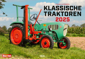 Cover Kalender Klassische Traktoren 2025 | Heel Verlag