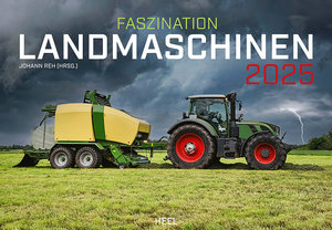 Cover Kalender Faszination Landmaschinen 2025 | Heel Verlag