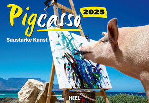 Cover Kalender Pigcasso 2025 | Heel Verlag