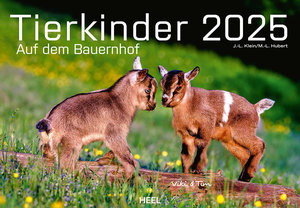 Cover Kalender Tierkinder auf dem Bauernhof 2025 | Heel Verlag