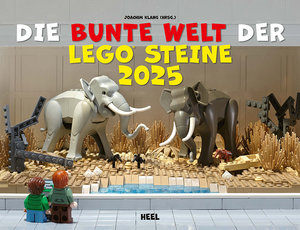 Cover Kalender Die bunte Welt der LEGO® Steine 2025 | Heel Verlag