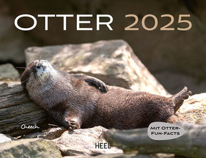 Cover Kalender Otter 2025 | Heel Verlag