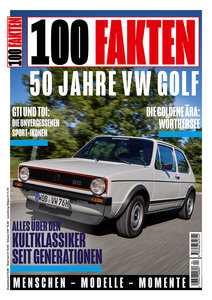 Cover 100 Fakten: 50 Jahre Volkswagen Golf | Heel Verlag