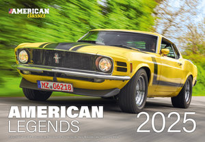 Kalender Amercian Legends 2025 | Heel Verlag