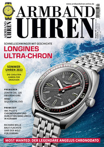 Magazincover Armbanduhren Magazin 4/2022 | Heel Verlag