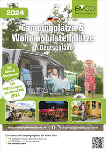 Cover BVCD-Campingführer Deutschland 2024 | Heel Verlag