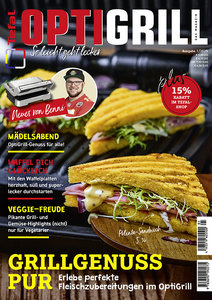 Cover OptiGrill-Magazin 1-2025 - Weihnachtsspezial | HEEL Verlag