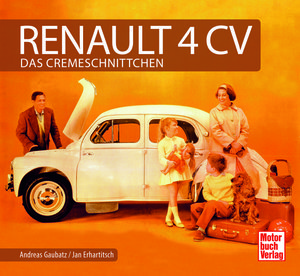 Cover Renault 4CV - Typenmonografie über den kleinen Franzosen - Heel Verlag