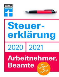 Buchcover Stiftung Warentest Steuererklärung für 2020/21 | Heel Verlag