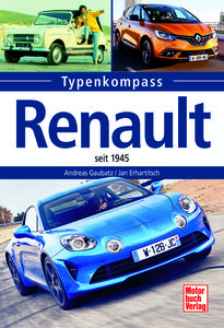 Cover Typenkompass Renault seit 1945 - Heel Verlag